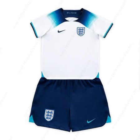 Anglia Koszulka Podstawowa Zestaw piłkarski dla dzieci 2022
