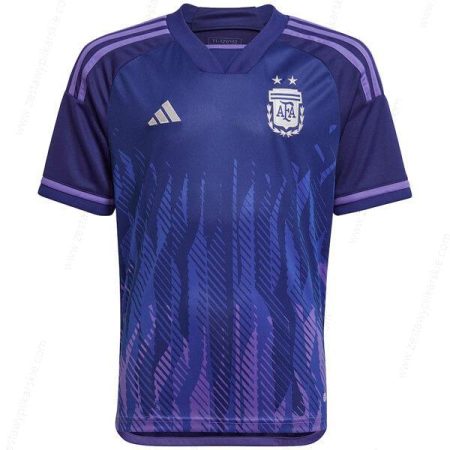 Argentina Koszulka Wyjazdowa Player Version Koszulka piłkarska 2022