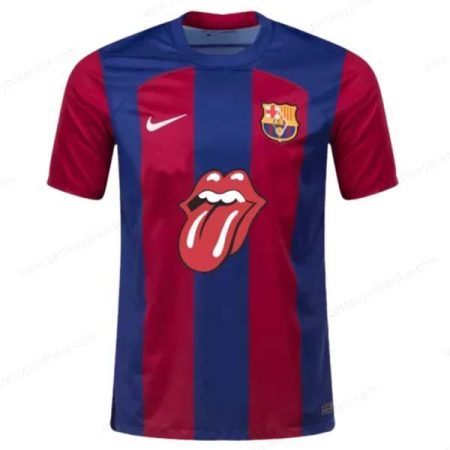 Barcelona Koszulka Podstawowa Rolling Stones Koszulka piłkarska 23/24