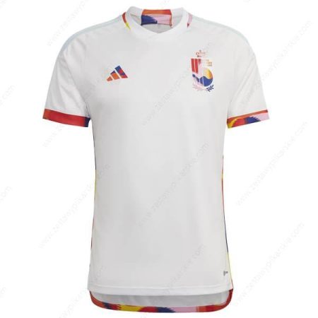 Belgia Koszulka Wyjazdowa Koszulka piłkarska 2022