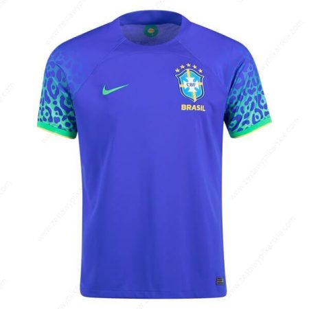 Brazylia Koszulka Wyjazdowa Koszulka piłkarska 2022