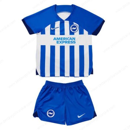 Brighton & Hove Albion Koszulka Podstawowa Zestaw piłkarski dla dzieci 23/24