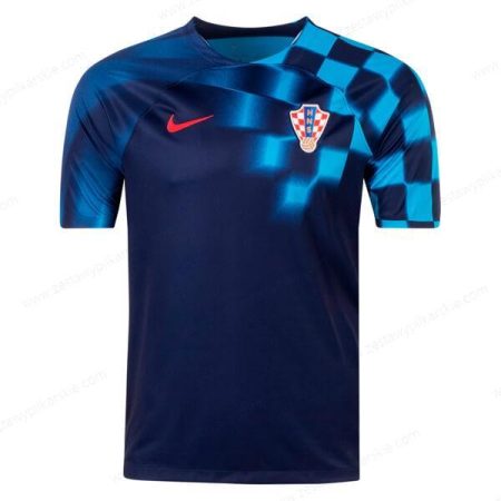 Chorwacja Koszulka Wyjazdowa Koszulka piłkarska 2022