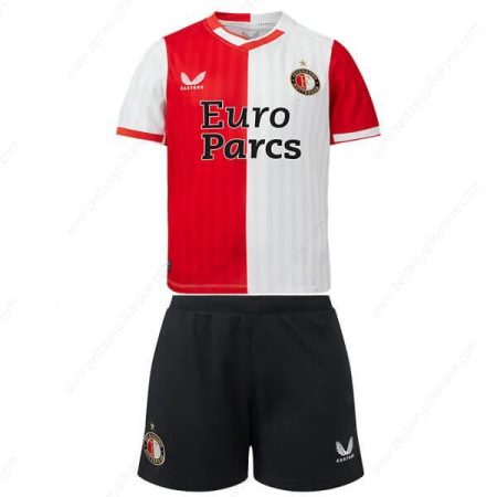 Feyenoord Koszulka Podstawowa Zestaw piłkarski dla dzieci 23/24
