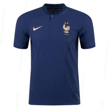 Francja Koszulka Podstawowa Player Version Koszulka piłkarska 2022