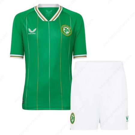 Irlandia Koszulka Podstawowa Zestaw piłkarski dla dzieci 2023