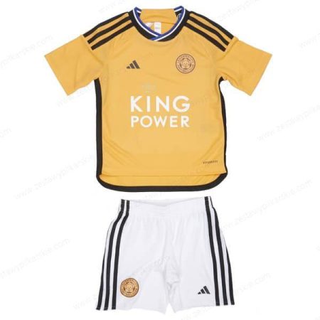 Leicester City Koszulka Trzecia Zestaw piłkarski dla dzieci 23/24