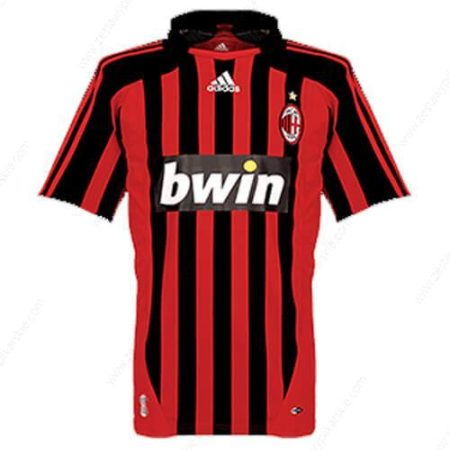 Retro AC Milan Koszulka Podstawowa Koszulka piłkarska 07/08