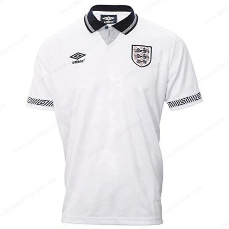Retro Anglia Koszulka Podstawowa Koszulka piłkarska 1990
