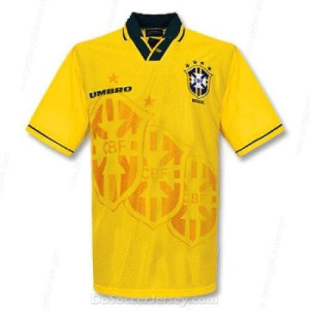 Retro Brazylia Koszulka Podstawowa Koszulka piłkarska 1994