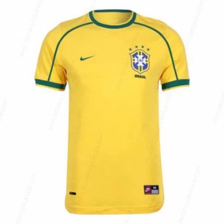 Retro Brazylia Koszulka Podstawowa Koszulka piłkarska 1998
