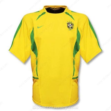 Retro Brazylia Koszulka Podstawowa Koszulka piłkarska 2002