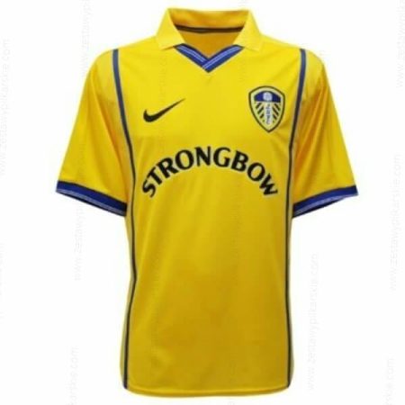 Retro Leeds United Koszulka Wyjazdowa Koszulka piłkarska 2001