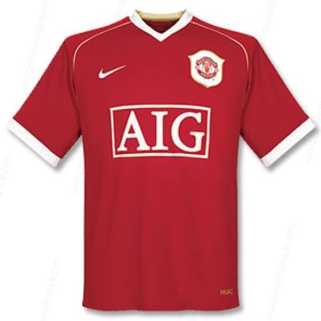 Retro Manchester United Koszulka Podstawowa Koszulka piłkarska 06/07