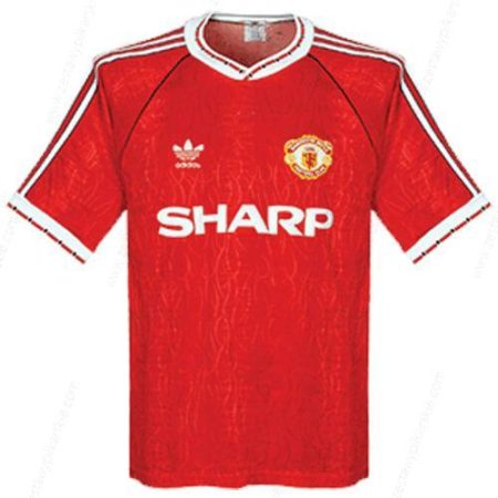 Retro Manchester United Koszulka Podstawowa Koszulka piłkarska 90/92
