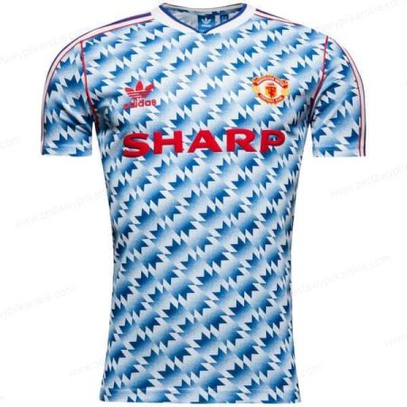 Retro Manchester United Koszulka Wyjazdowa Koszulka piłkarska 90/92