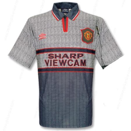 Retro Manchester United Koszulka Wyjazdowa Koszulka piłkarska 95/96