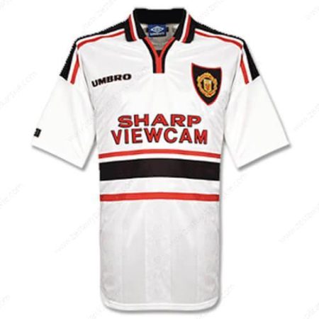Retro Manchester United Koszulka Wyjazdowa Koszulka piłkarska 97/99