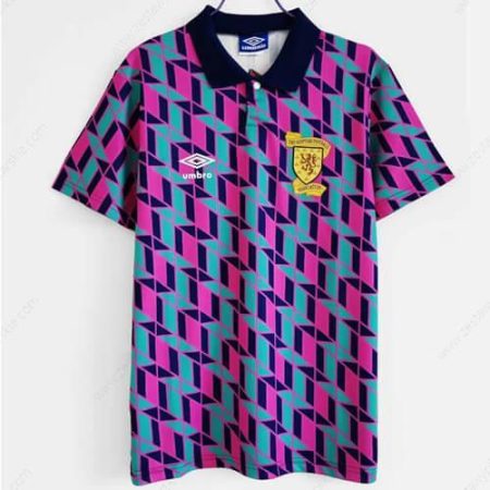 Retro Szkocja Koszulka Wyjazdowa Koszulka piłkarska 1990