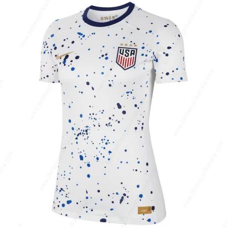 USA Damskie Koszulka Podstawowa Koszulka piłkarska 2023