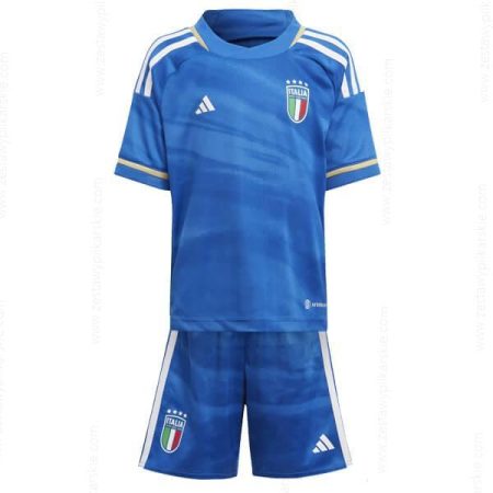 Włochy Koszulka Podstawowa Zestaw piłkarski dla dzieci 2023